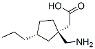 Cyclopentaneacetic acid, 1-(aminomethyl)-3-propyl-, (1R,3R)- (9CI) CAS#: 342652-52-2
