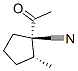 Cyclopentanecarbonitrile, 1-acetyl-2-methyl-, trans- (9CI) CAS#: 145106-91-8