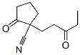 Cyclopentanecarbonitrile, 2-oxo-1-(3-oxopentyl)- (9CI) CAS#: 335421-55-1