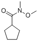 Cyclopentanecarboxamide, N-methoxy-N-methyl- (9CI) CAS#: 167303-65-3