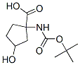 Cyclopentanecarboxylic acid, 1-[[(1,1-dimethylethoxy)carbonyl]amino]-3-hydroxy- (9CI) CAS#: 369403-15-6