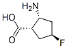 Cyclopentanecarboxylic acid, 2-amino-4-fluoro-, (1alpha,2alpha,4beta)- (9CI) CAS#: 165036-53-3