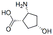 Cyclopentanecarboxylic acid, 2-amino-4-hydroxy-, (1alpha,2alpha,4alpha)- (9CI) CAS#: 156406-08-5