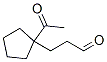 Cyclopentanepropanal, 1-acetyl- (9CI) CAS#: 152090-39-6