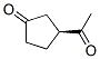 Cyclopentanone, 3-acetyl-, (3S)- (9CI) CAS#: 155253-53-5