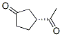 Cyclopentanone, 3-acetyl-, (R)- (9CI) CAS#: 155253-52-4