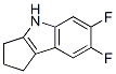 Cyclopent[b]indole, 6,7-difluoro-1,2,3,4-tetrahydro- (9CI) CAS#: 327022-06-0