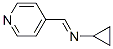 Cyclopropanamine, N-(4-pyridinylmethylene)- (9CI) CAS#: 165806-97-3
