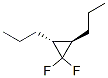 Cyclopropane, 1,1-difluoro-2,3-dipropyl-, trans- (9CI) CAS#: 154413-35-1