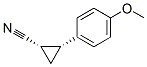 Cyclopropanecarbonitrile, 2-(4-methoxyphenyl)-, (1S,2R)- (9CI) CAS#: 331941-39-0