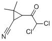Cyclopropanecarbonitrile, 3-(dichloroacetyl)-2,2-dimethyl- (9CI) CAS#: 343868-18-8