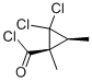 Cyclopropanecarbonyl chloride, 2,2-dichloro-1,3-dimethyl-, cis- (9CI) CAS#: 156605-13-9