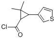 Cyclopropanecarbonyl chloride, 2,2-dimethyl-3-(3-thienyl)- (9CI) CAS#: 343856-88-2