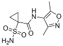Cyclopropanecarboxamide, 1-(aminosulfonyl)-N-(3,5-dimethyl-4-isoxazolyl)- CAS#: 681808-48-0