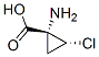 Cyclopropanecarboxylic acid, 1-amino-2-chloro-, (1R-trans)- (9CI) CAS#: 162989-67-5