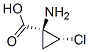 Cyclopropanecarboxylic acid, 1-amino-2-chloro-, (1S-cis)- (9CI) CAS#: 163180-55-0