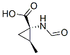 Cyclopropanecarboxylic acid, 1-(formylamino)-2-methyl-, cis- (9CI) CAS#: 150646-37-0