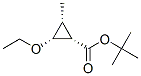 Cyclopropanecarboxylic acid, 2-ethoxy-3-methyl-, 1,1-dimethylethyl ester, (1alpha,2ba,3alpha)- (9CI) CAS#: 145164-87-0