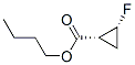 Cyclopropanecarboxylic acid, 2-fluoro-, butyl ester, (1R-cis)- (9CI) CAS#: 161814-30-8