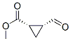Cyclopropanecarboxylic acid, 2-formyl-, methyl ester, (1S,2R)- (9CI) CAS#: 159000-41-6