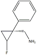 Cyclopropanemethanamine, 2-fluoro-1-phenyl-, (1R,2S)-rel- (9CI) CAS#: 681806-71-3