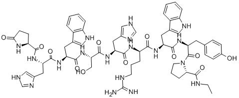 (DES-GLY10,D-ARG6,PRO-NHET9)-LHRH (CHICKEN) CAS#: 145940-57-4