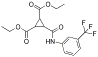 DIETHYL 3-([3-(TRIFLUOROMETHYL)ANILINO]CARBONYL)-1,2-CYCLOPROPANEDICARBOXYLATE CAS#: 318237-96-6