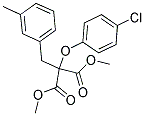 DIMETHYL 2-(4-CHLOROPHENOXY)-2-(3-METHYLBENZYL)MALONATE CAS#: 338400-12-7