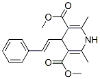 DIMETHYL 2,6-DIMETHYL-4-STYRYL-1,4-DIHYDROPYRIDINE-3,5-DICARBOXYLATE CAS#: 324577-03-9