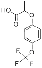 DL-2-[4-(TRIFLUOROMETHOXY)PHENOXY]PROPIONIC ACID CAS#: 175204-35-0