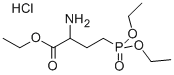 (D,L)-(+/-)-2-AMINO-4-(DIETHYLPHOSPHONO)BUTANOIC ACID, ETHYL ESTER, HYDROCHLORIDE CAS#: 156393-79-2