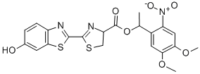 DL-LUCIFERIN (FIREFLY) 1-(4,5-DIMETHOXY-2-NITROPHENYL)ETHYL ESTER CAS#: 154140-55-3