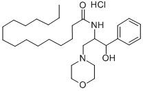 D,L-THREO-1-PHENYL-2-HEXADECANOYLAMINO-3-MORPHOLINO-1-PROPANOL HCL CAS#: 149022-18-4