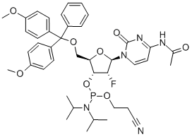 DMT-2'-F-DC(AC) AMIDITE 0.25G, AB, SINGL CAS#: 159414-99-0