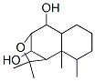 Decahydro-2,2,9,9a-tetramethyl-1,4-methano-3-benzoxepine-5,10-diol CAS#: 41988-44-7