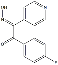 (E)-1-(4-Fluorophenyl)-2-(hydroxyiMino)-2-(pyridin-4-yl)ethanone CAS#: 152121-33-0