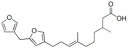(E)-10-[5-(3-Furylmethyl)furan-3-yl]-3,7-dimethyl-7-decenoic acid CAS#: 41060-08-6