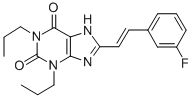(E)-1,3-Dipropyl-8-(2-(3-fluorophenyl)ethenyl)-3,7-dihydro-1H-purine-2 ,6-dione CAS#: 147700-43-4