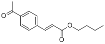 (E)-3-(4-ACETYL-PHENYL)-ACRYLIC ACID BUTYL ESTER CAS#: 173464-57-8