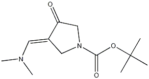 (E)-TERT-BUTYL 3-((DIMETHYLAMINO)METHYLENE)-4-OXOPYRROLIDINE-1-CARBOXYLATE CAS#: 157327-42-9