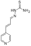 (E,E)-2-(3-(4-Pyridinyl)-2-propenylidene)hydrazinecarbothioamide CAS#: 174502-92-2