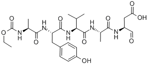 ETHOXYCARBONYL-ALA-TYR-VAL-ALA-ASP-ALDEHYDE (PSEUDO ACID) CAS#: 160534-05-4