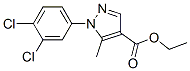 ETHYL 1-(3,4-DICHLOROPHENYL)-5-METHYLPYRAZOLE-4-CARBOXYLATE CAS#: 175135-70-3
