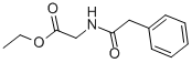 ETHYL 2-[(2-PHENYLACETYL)AMINO]ACETATE CAS#: 4838-35-1