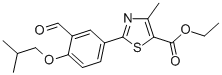 ETHYL 2-(3-FORMYL-4-ISOBUTOXYPHENYL)-4-METHYLTHIAZOLE-5-CARBOXYLATE CAS#: 161798-03-4