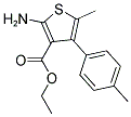 ETHYL 2-AMINO-5-METHYL-4-(4-METHYLPHENYL)THIOPHENE-3-CARBOXYLATE CAS#: 350997-35-2