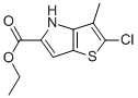 ETHYL 2-CHLORO-3-METHYL-4H-THIENO[3,2-B]PYRROLE-5-CARBOXYLATE CAS#: 332099-56-6