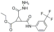 ETHYL 2-(HYDRAZINOCARBONYL)-3-([3-(TRIFLUOROMETHYL)ANILINO]CARBONYL)CYCLOPROPANECARBOXYLATE CAS#: 318237-91-1