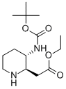 ETHYL (2R, 3S)-3-BOC-AMINO-2-PIPERIDINEACETATE CAS#: 150618-13-6