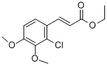 ETHYL 3-(2-CHLORO-3,4-DIMETHOXYPHENYL)ACRYLATE CAS#: 175135-96-3